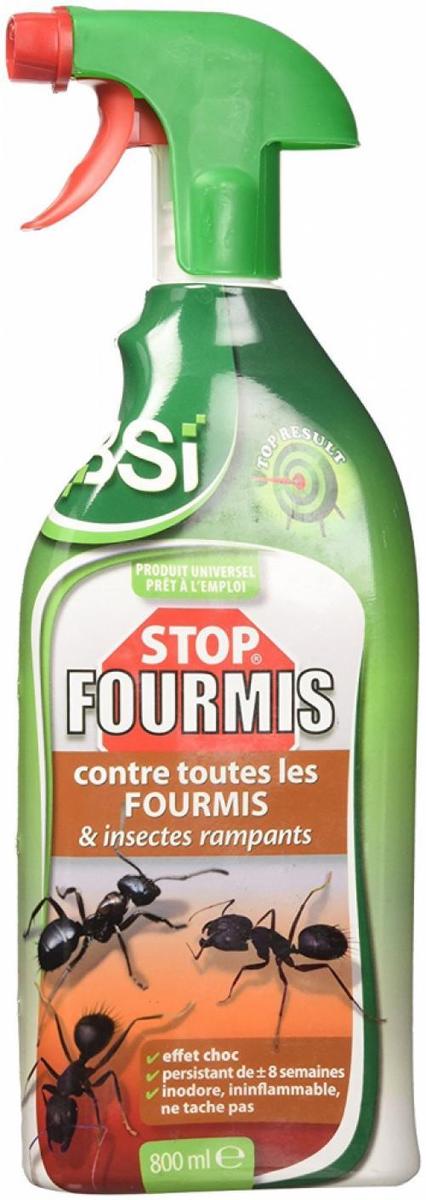 Bsi - Stop Fourmis Insecticide - Anti Fourmis & Insectes Rampants - Interieur Et Exterieur - 800 Ml