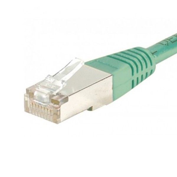 Manutan Cordon Rj45 Budget CatÃ©gorie 6 F/utp Vert - 10 M