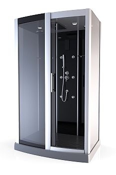 Cabine De Douche Premium Rectangulaire 90x115cm Aurlane