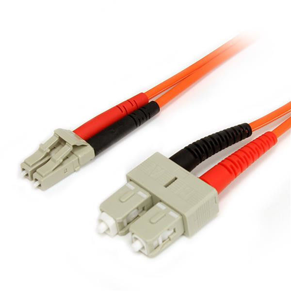StarTech.com FIBLCSC3 - Cable fibre optique duplex multimode OM1 62.5/125 LC/SC