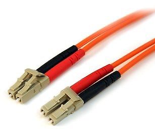 Cable fibre optique LC/LC duplex 50/125 - 5 m