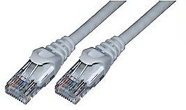 MCL Cordon de brassage RJ45 CAT 6 U/UTP - 50cm Gris