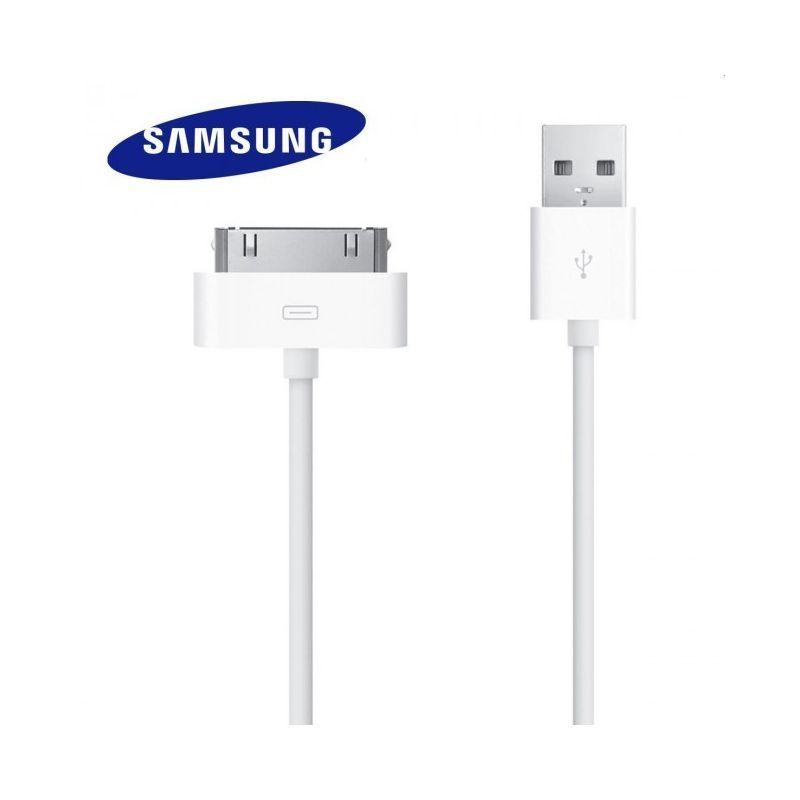 Cable Samsung Pour Tablettes Galaxy Ecb-dp4awe Blanc 