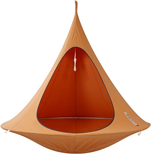 Tente Suspendue Ø180 Cm Cacoon Double - Orange