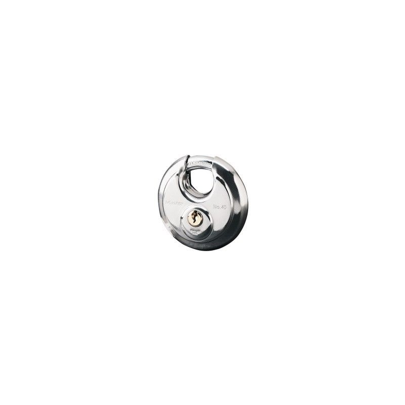 Cadenas A Disque En Inox Masterlock Anse 17 Mm Cylindre 4 Goupilles