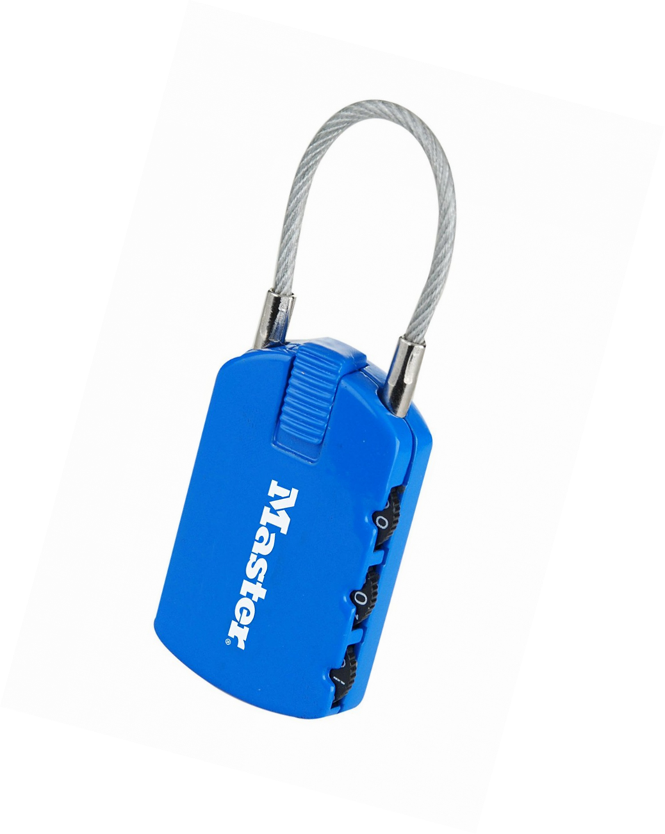 Cadenas A Combinaison Master Lock - Porte-adresse - Diametre 2mm - Utilitaire