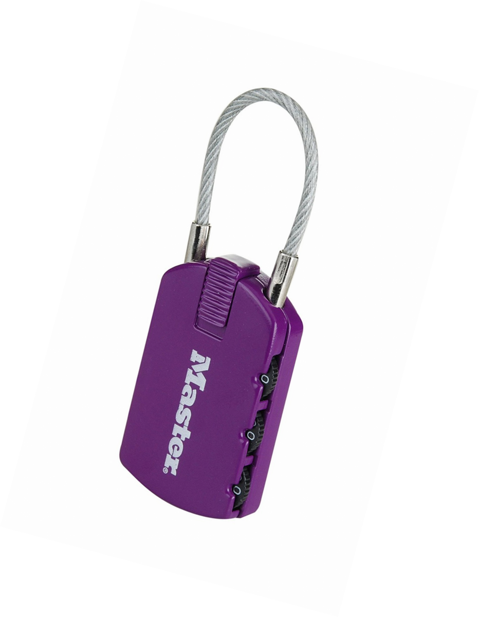 Cadenas A Combinaison Master Lock - Porte-adresse - Diametre 2mm - Utilitaire