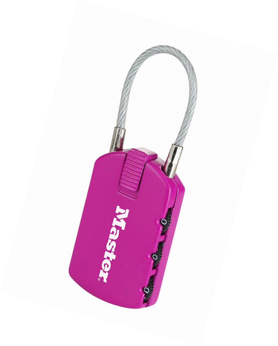 Cadenas A Combinaison Master Lock - Porte-adresse - Diametre 2mm - Utilitaire