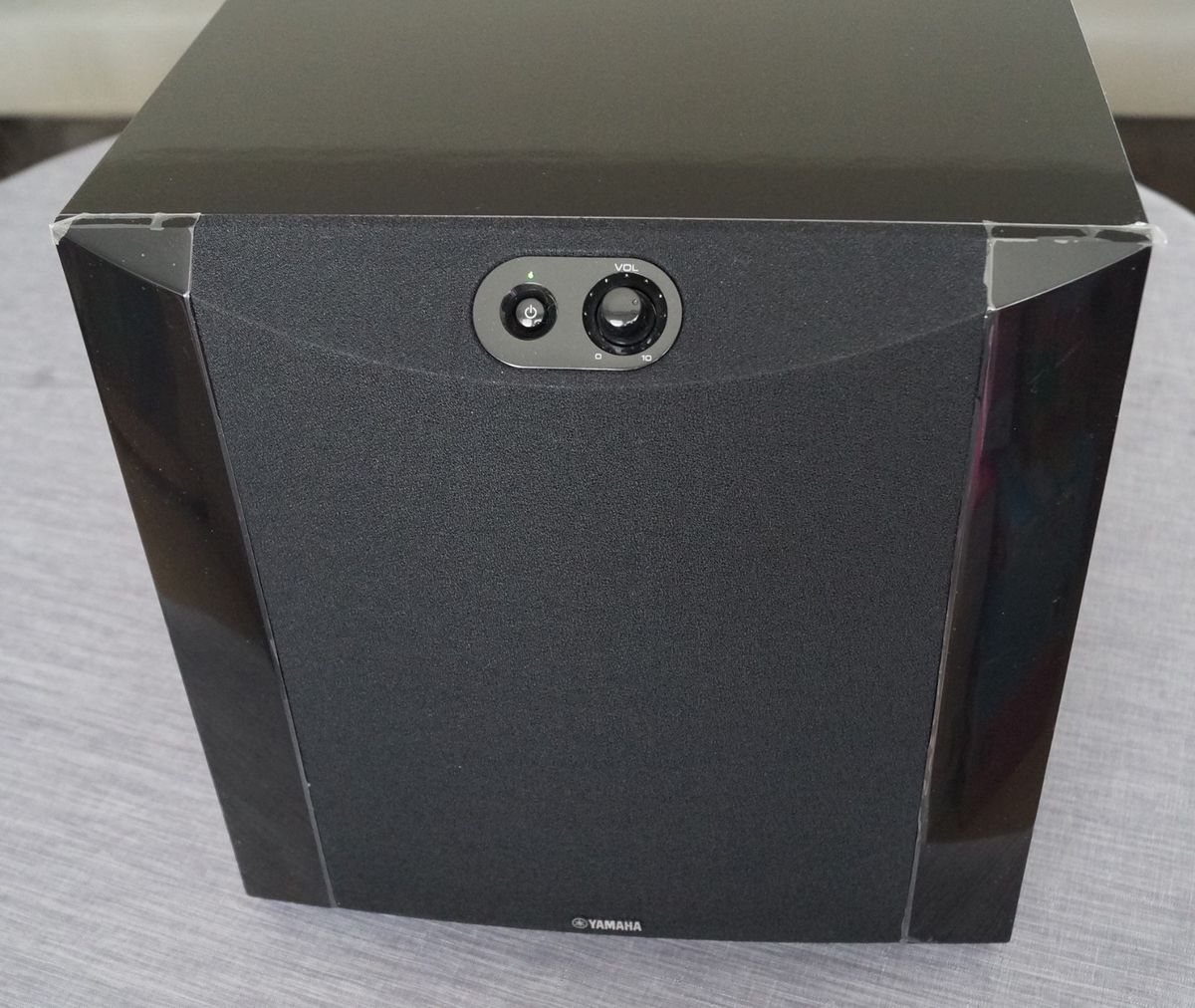 Caisson De Basses Yamaha Nssw300 250w Bass Reflex Noir Piano Entree De Ligne Audio