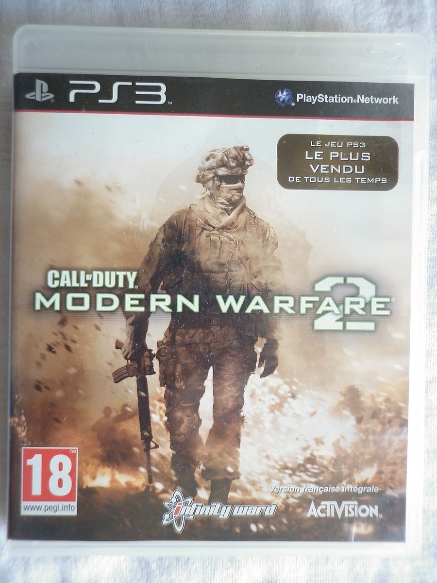 Call Of Duty Modern Warfare 2 : Jeu Sony Playstation 3 Ps3 (neuf Envoi Suivi)