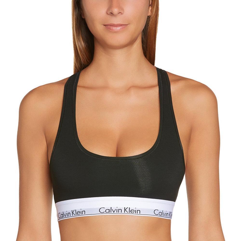 Calvin Klein Underwear - Soutien-Gorge de Sport - Brassiere - Uni - Femme - N...