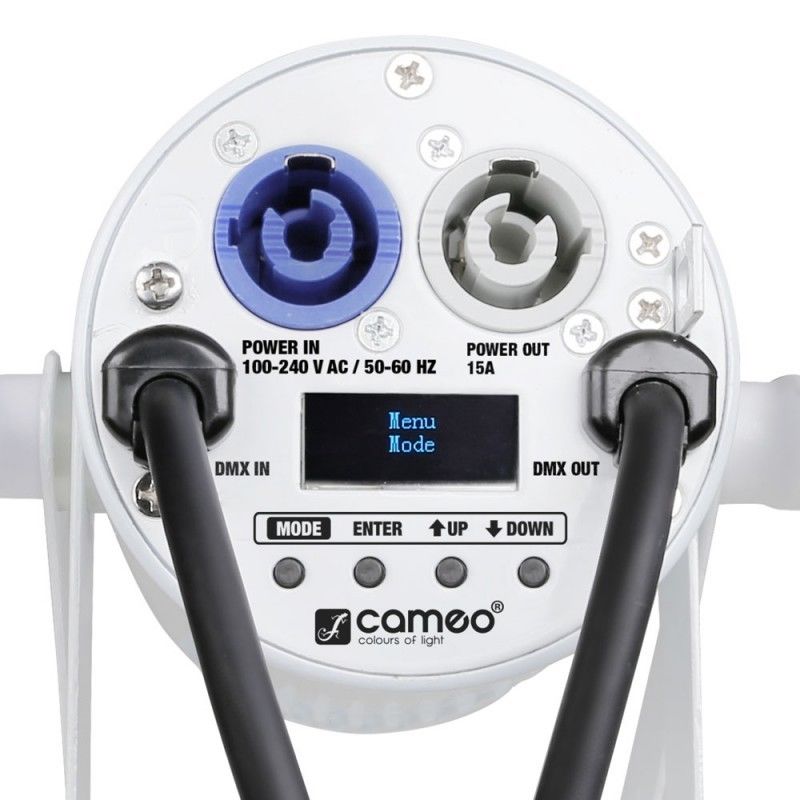 Cameo Q-spot 15 Rgbw Wh - Spot Compact Led Rgbw 15 W Coffret Blanc