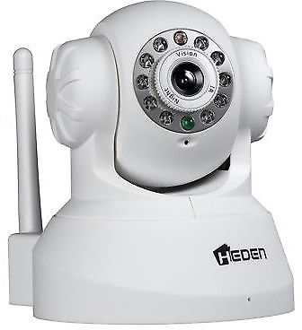 Heden - Camera reseau interieure motorisee (Ethernet, Wi-Fi) - [Blanc] NEUF