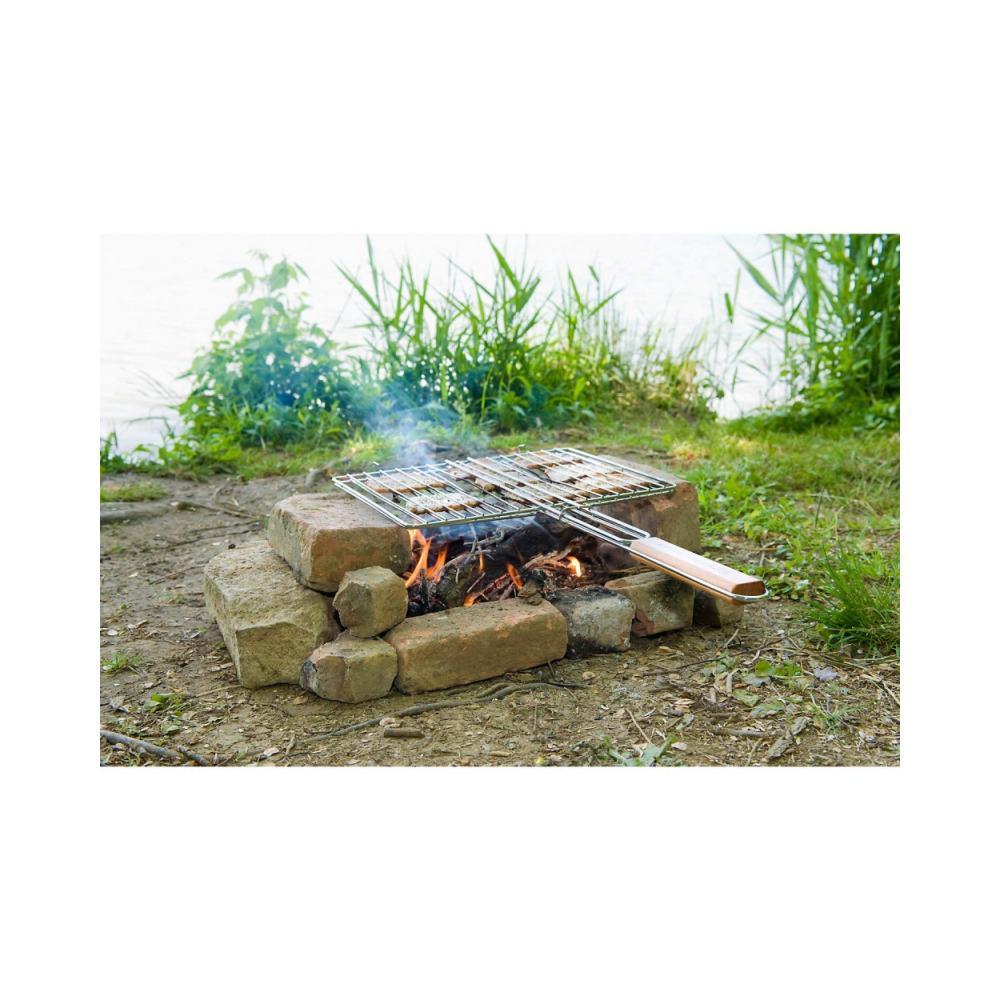 Grille Rectangulaire - Campingaz - Double 54 X 38 Cm - Metal - Cuisson Optimale - Barbecue