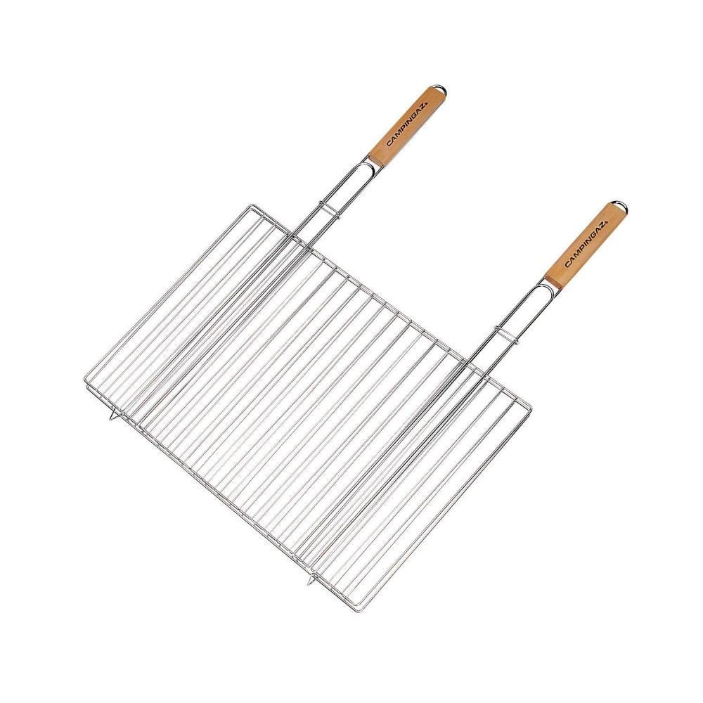 Grille Rectangulaire - Campingaz - Double 54 X 38 Cm - Metal - Cuisson Optimale - Barbecue