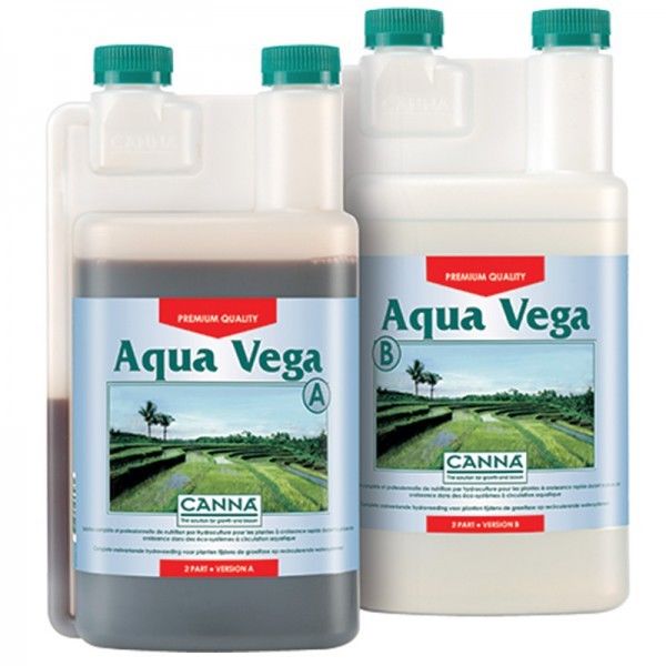 Canna aqua vega 2x1L engrais de croissance systeme hyonique