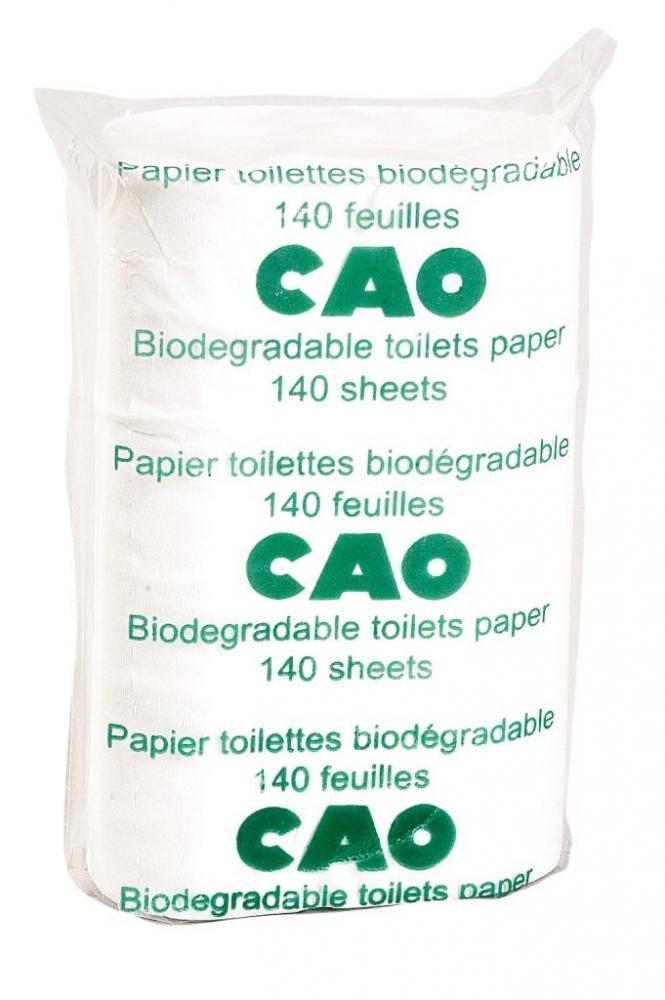 Papier Toilette Biodegradable Cao (lot De 2 Paquets) - Neuf