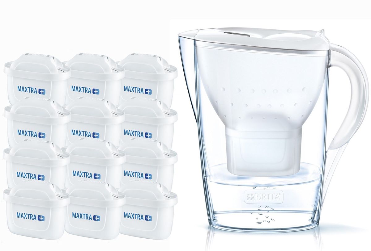CARAFE FILTRANTE EN VERRE ET INOX