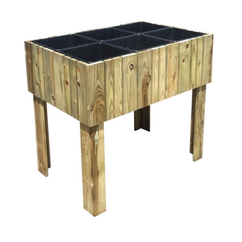 Carre Potager KÜb Sureleve - L 80 X L 80 X H 80cm