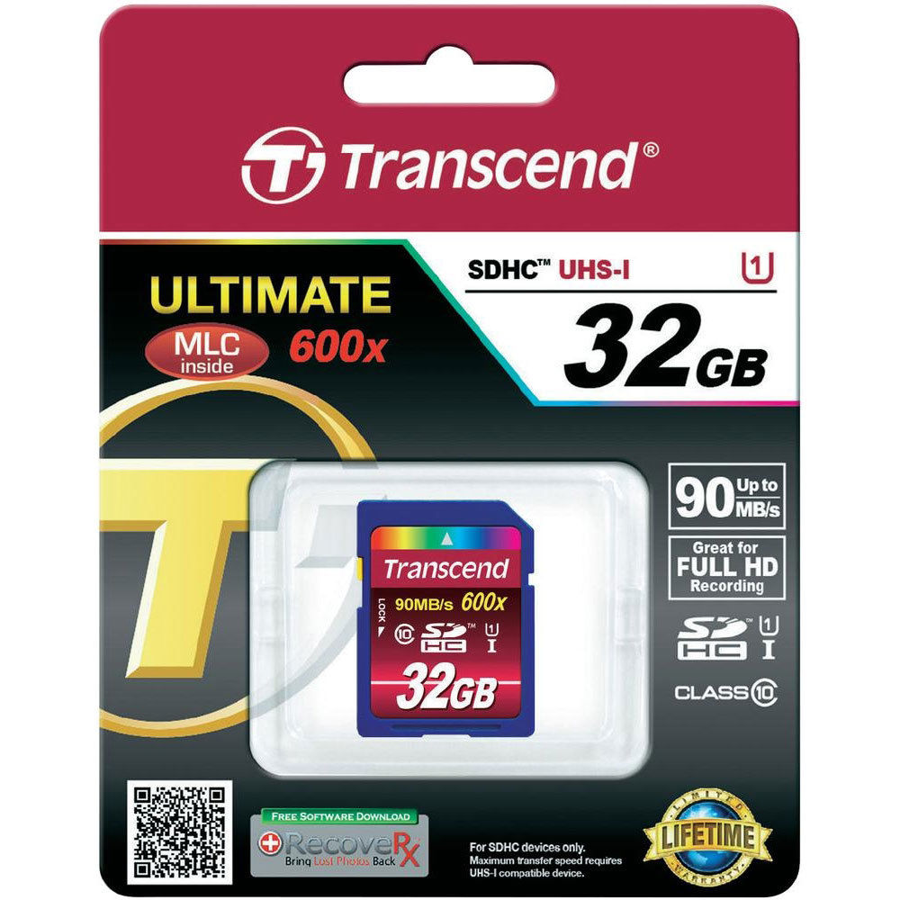 Transcend - Carte Memoire Flash - 32 Go - Class 10 - Sdhc Uhs-i