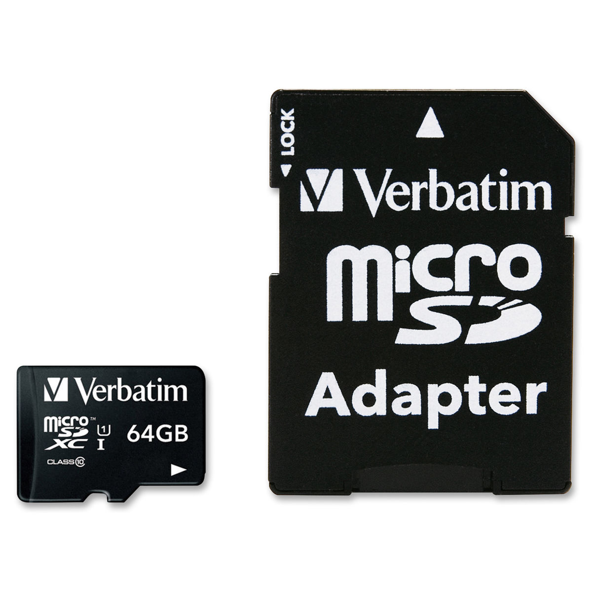 Carte Micro Sd 64go Avec Adaptateur 10mb / S