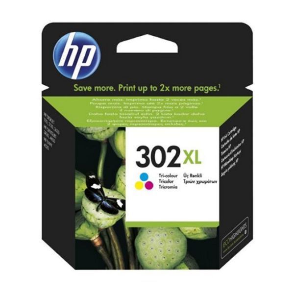 Tonerpartner Greenline Remplace Hp F6u67ae / 302xl Cartouche A Tete D&039;impression, Couleur