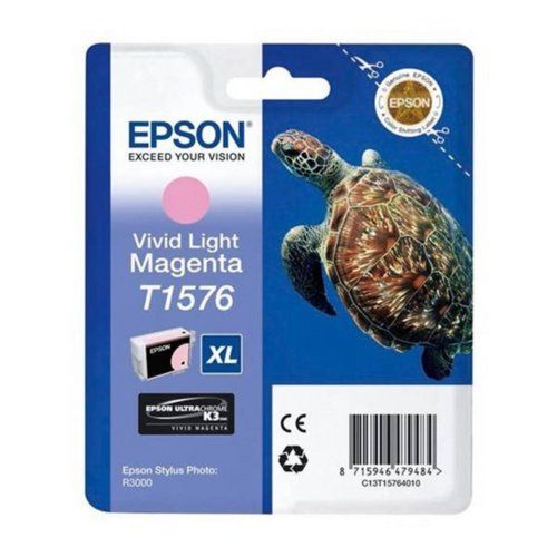Epson Encre T1576 Vividlight Magenta 259ml Stylus Photo R3000
