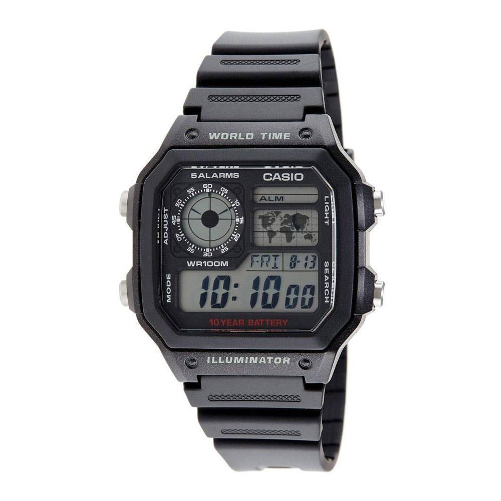 Montre Casio Ae 1200wh 1avef Chronographe Alarme Resistante A Leau 10 Bar