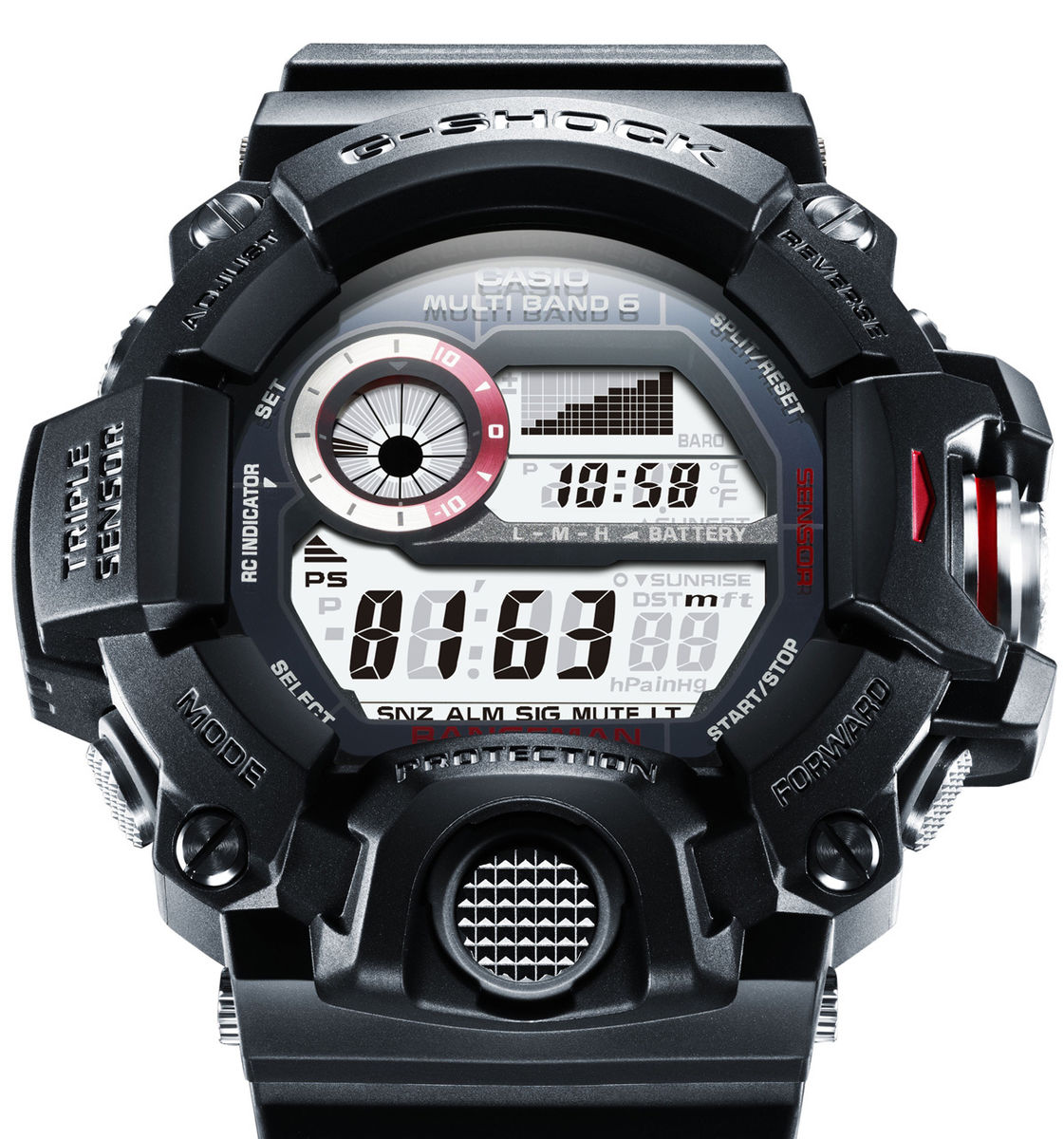 Gw-9400-1er - Montre Homme - Quartz - Lcd