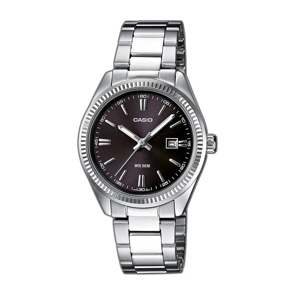 Montre Homme Casio Collection Mtp 1302d 1a1vef Aiguilles Fluorescentes Verre Mineral Etanche 5 Atm