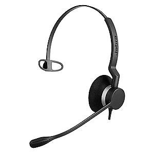 Jabra Gn Jabra Biz 2300 Qd Mono Casque Monaural Filaire Ultra Leger Avec Perche Rotative A 360° - Ideal Pour Tous Les Usages.