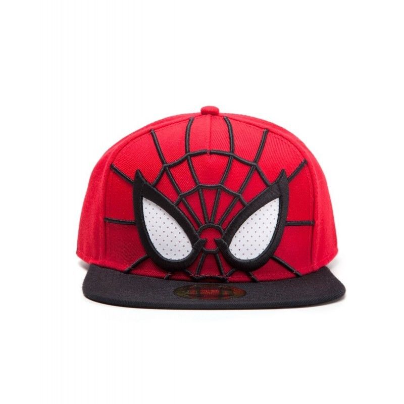 Casquette Spider-man 3d Avec Yeux Mesh Snapback