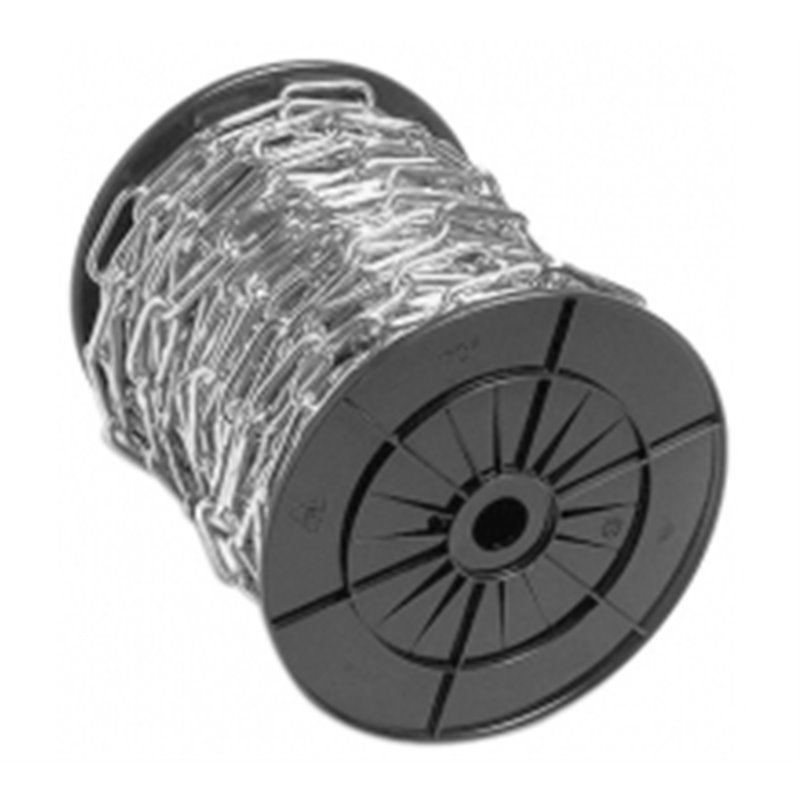 Outifrance Chaîne Droite Soudee Zinguee 2,5 Mm X 25 M