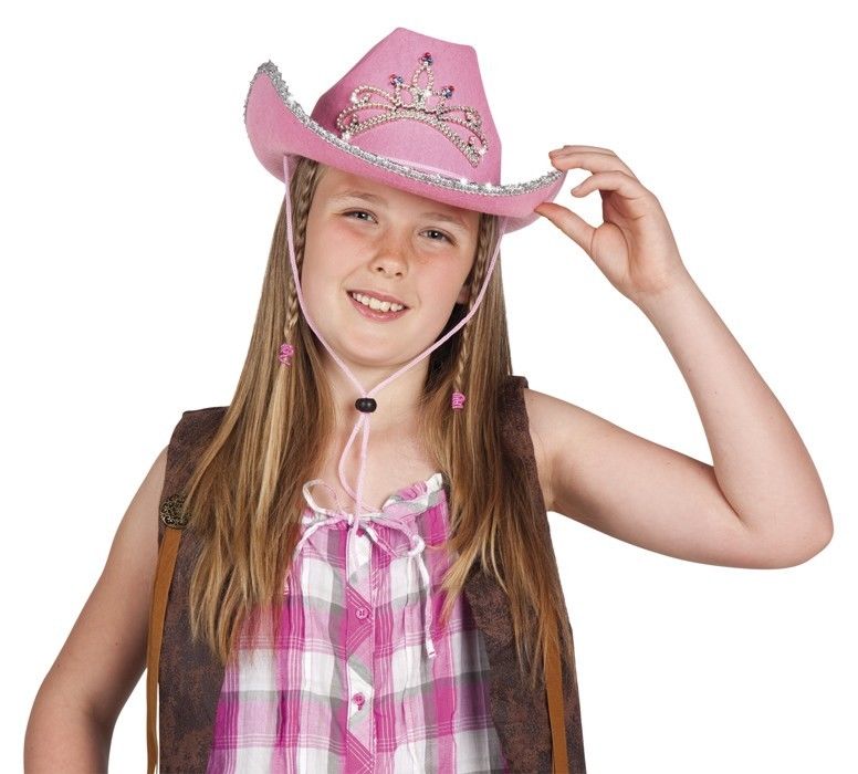 Chapeau De Cowboy - Cow-boy - Rose - Fille
