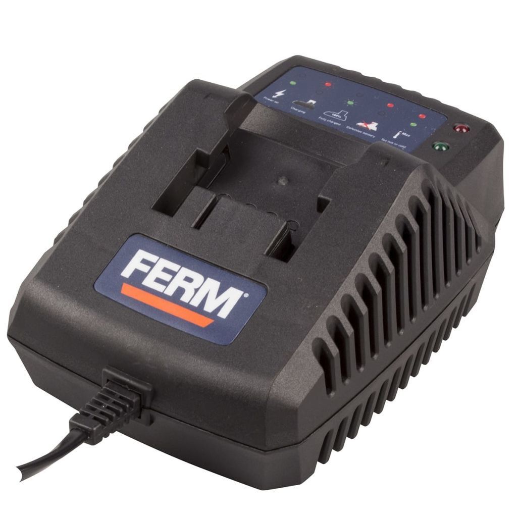 FERM FERM Chargeur rapide pour perceuse sans fil FERM CDA1080S