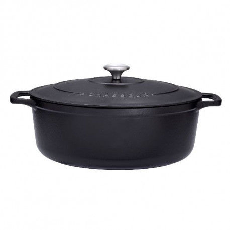 Cocotte Ovale En Fonte Emaillee - Chasseur - Puc473101 - 31 Cm - 56 L - Tous Feux Dont Induction