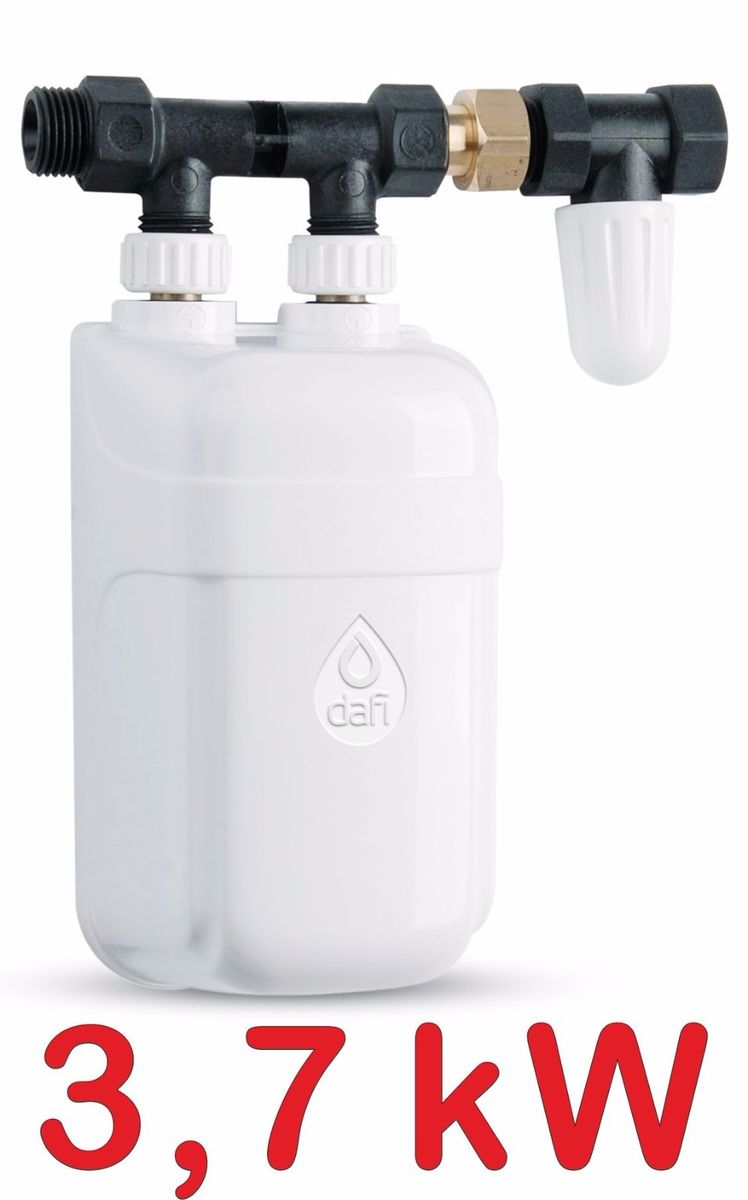 Mini chauffe-eau electrique instantane sous evier / lavabo -3,7kW