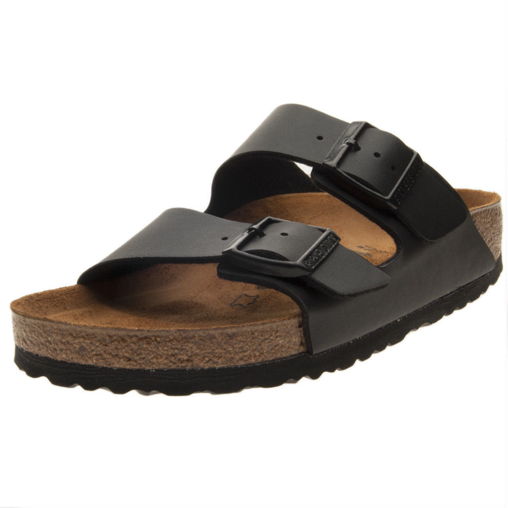 Mules Arizona Homme - Birkenstock - Birko-flor - Noir