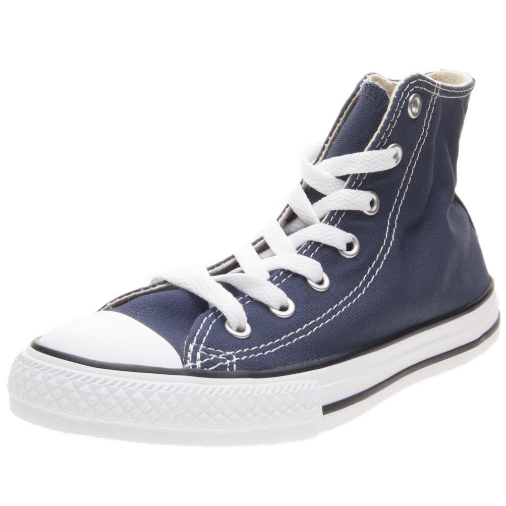 Baskets Montantes Enfant Converse Chuck Taylor All Star Core Hi Bleu 27,28,29,30,31,32,33,34,35 Filles