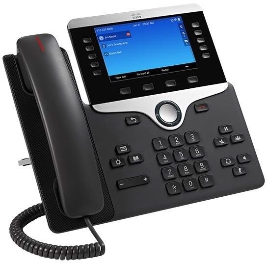 Telephone Voip Cisco Ip Phone 8841 - 5 Lignes - Noir