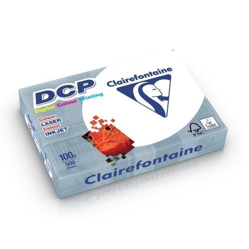 Ramette De Papier - Clairefontaine - Dcp Blanc A4 100g - 500 Feuilles