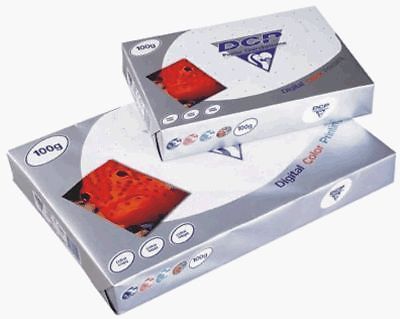 Papier extra-blanc DCP A4 90 grammes de Clairefontaine.. Format A4 21 x 29,7 cm. Papier pour impression laser couleur, excellente fidelite de reproduction d'image. Extra blanc CIE 170. Tres satine et d'une parfaite opacite. Rendu brillant. Pour photocopi