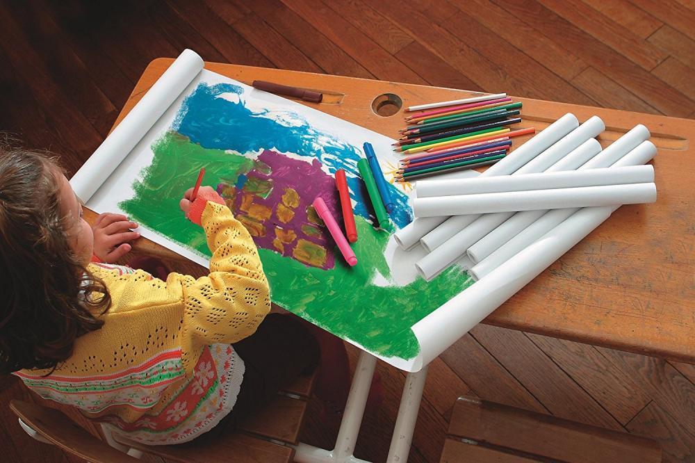 Rouleau De Kraft Gomme Brun - Clairefontaine - 4 Cm X 200 Metres - Beaux Arts Et Loisirs Creatifs