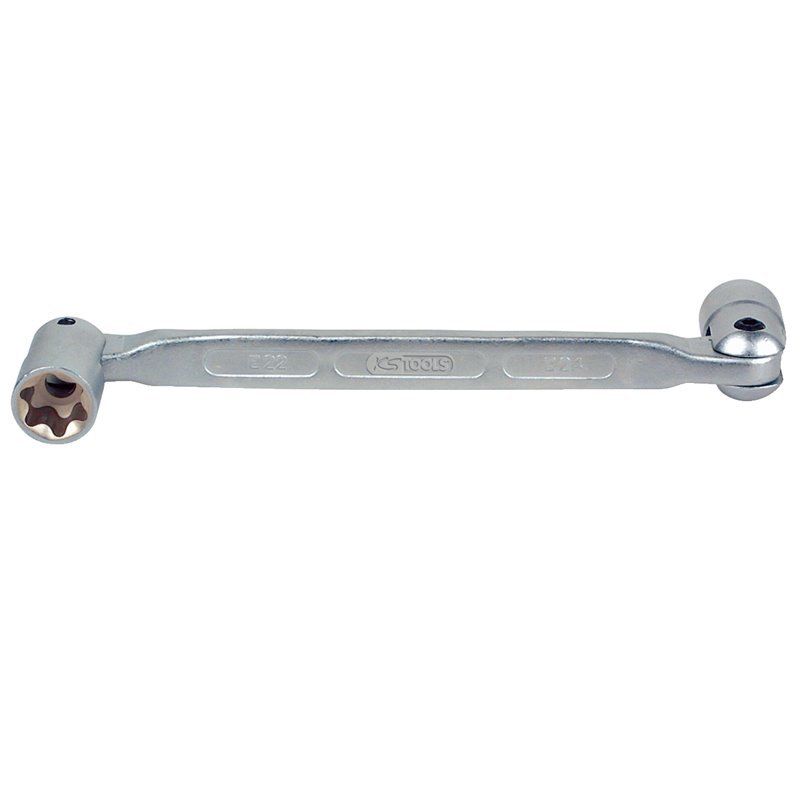 Cle a douilles articulees KS TORX E6 x E8 - KSTOOLS