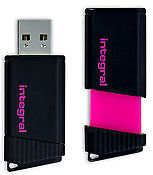 INTEGRAL Cle USB 2.0 Pulse 8GB Rose