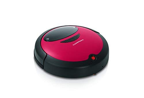 Robot Aspirateur Cleanmaxx - Clean-maxx - 2in1 Cleaner - Rouge - Sec, Humide - Batteries Rechargeables