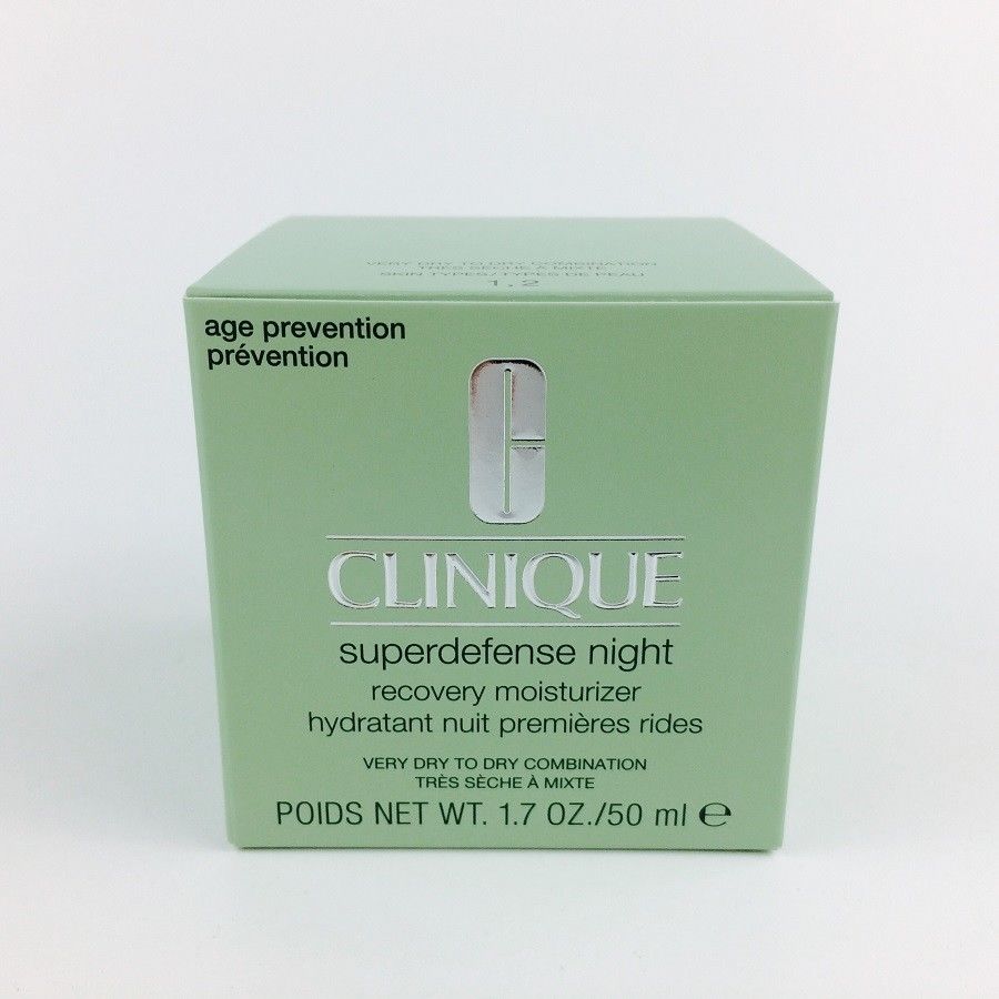 Clinique - Superdefense Night Recovery - CrÃ¨me Hydratante De Nuit Pour Peaux Mixtes Ã  SÃ¨ches 50 Ml-pas De Couleur Pas De Couleur No Size Unisex