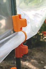 Lot De 10 Clips Pour Tuteurs Arceaux Nortene