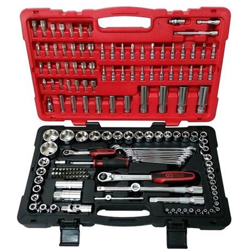 Coffret de douilles 1/4  1/2  et accessoires (151 pieces) ULTIMATE