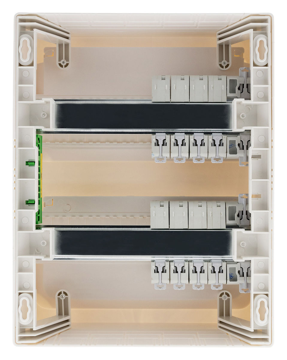 Coffret Electrique Equipe 26 Modules T1t2 8 Disjoncteurs Zenitech